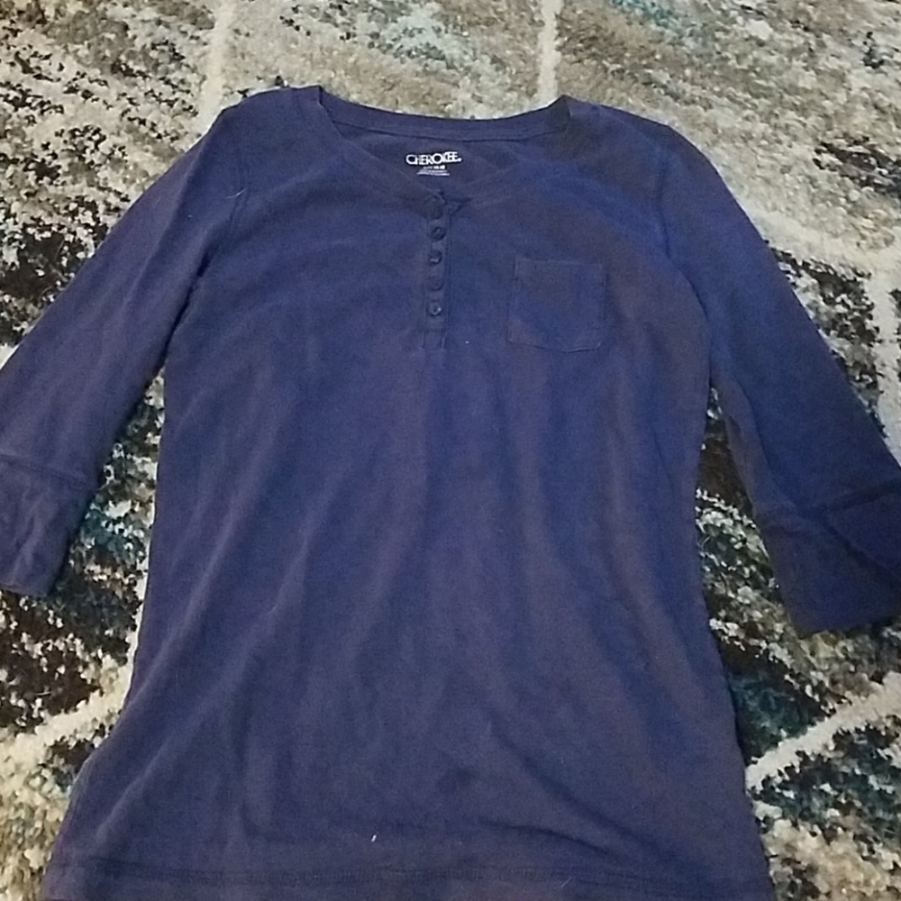 Navy blue shirt